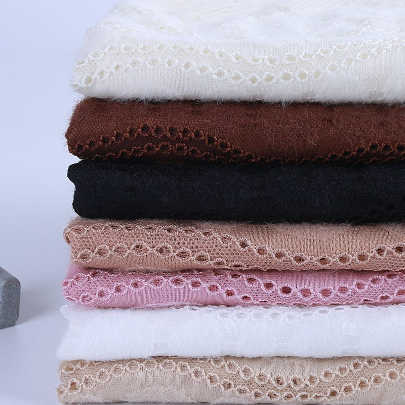 Dress Geometric Wave Lace Fabric for Women's Wear Wholesale Supplier 4
